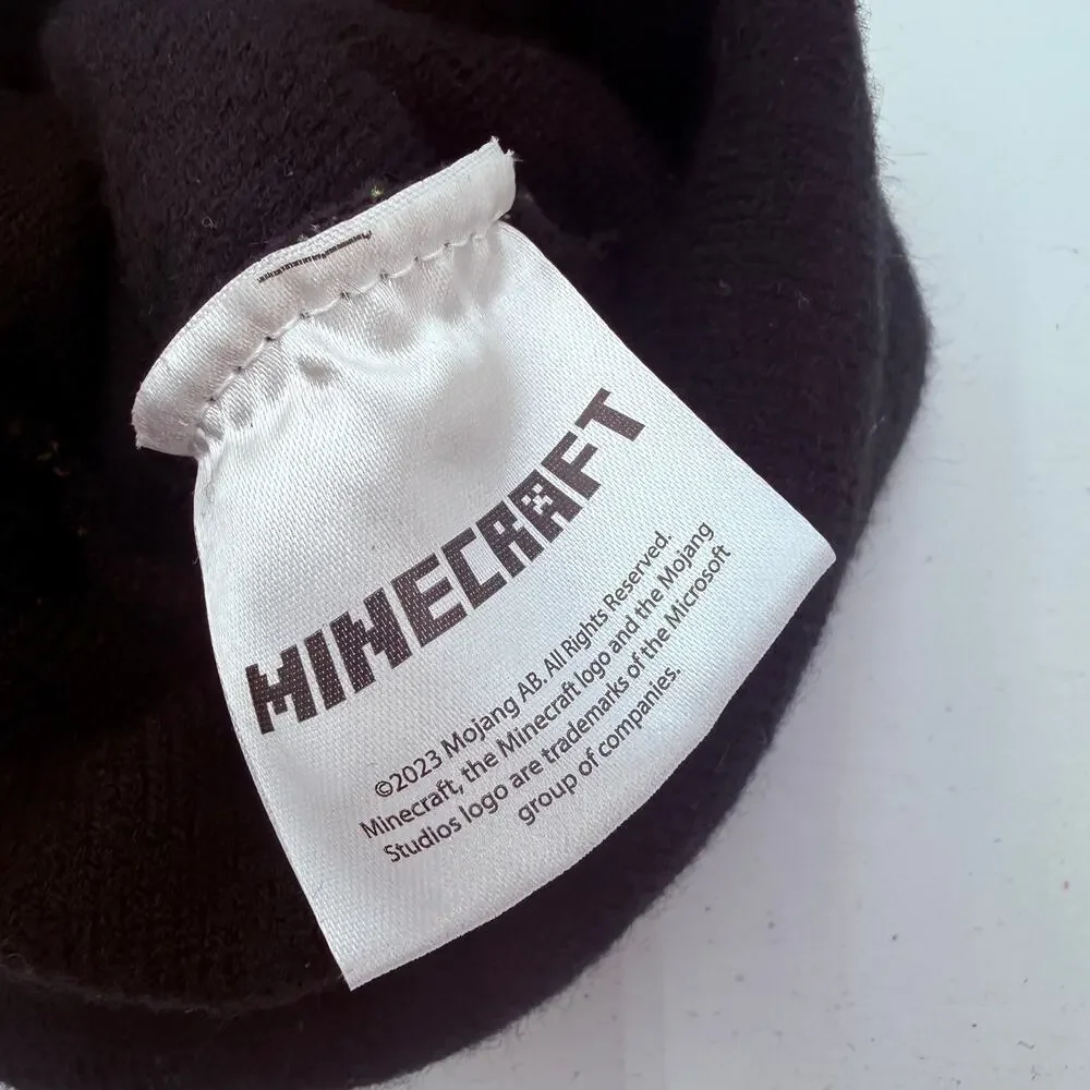 Minecraft knit beanie